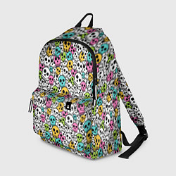 Рюкзак Череп разноцветный, цвет: 3D-принт
