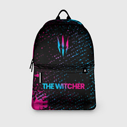 Рюкзак The Witcher - neon gradient: символ, надпись, цвет: 3D-принт — фото 2