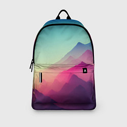 Рюкзак Горный пейзаж в пастельных тонах, цвет: 3D-принт — фото 2