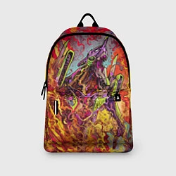 Рюкзак Евангелион красочный, цвет: 3D-принт — фото 2