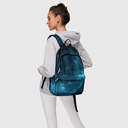 Рюкзак Blue stars, цвет: 3D-принт — фото 2