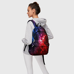 Рюкзак Вспышка в космосе, цвет: 3D-принт — фото 2
