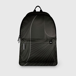 Рюкзак Чёрная спираль, цвет: 3D-принт — фото 2