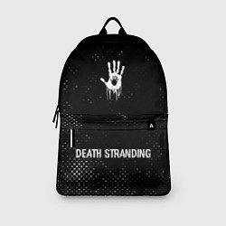 Рюкзак Death Stranding glitch на темном фоне: символ, над, цвет: 3D-принт — фото 2