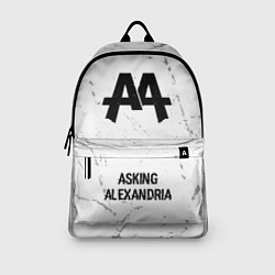 Рюкзак Asking Alexandria glitch на светлом фоне: символ,, цвет: 3D-принт — фото 2