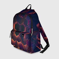 Рюкзак Абстрактные металл и лучи, цвет: 3D-принт