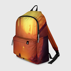 Рюкзак Темная ведьма колдует в жутком лесу, цвет: 3D-принт