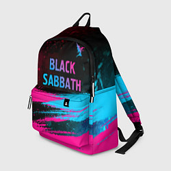 Рюкзак Black Sabbath - neon gradient: символ сверху