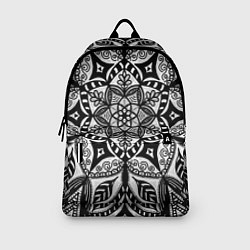 Рюкзак Черно-белая мандала, цвет: 3D-принт — фото 2