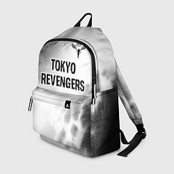 Рюкзак Tokyo Revengers glitch на светлом фоне: символ све, цвет: 3D-принт