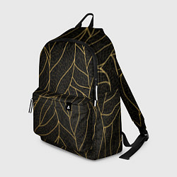 Рюкзак Золотые листья градиент, цвет: 3D-принт