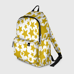 Рюкзак Жёлтые звезды, цвет: 3D-принт