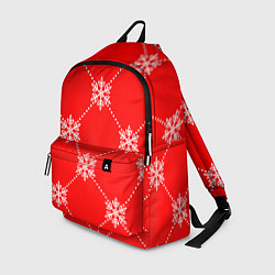 Рюкзак Праздничный узор, цвет: 3D-принт