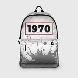 Рюкзак 1970 - в красной рамке на светлом, цвет: 3D-принт — фото 2