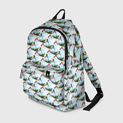 Рюкзак Домики на еловых ветках - паттерн, цвет: 3D-принт