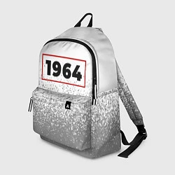 Рюкзак 1964 - в красной рамке на светлом, цвет: 3D-принт