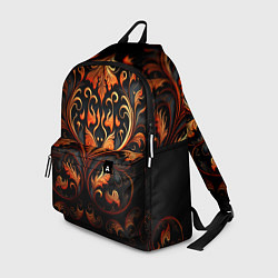 Рюкзак Огненные узоры, цвет: 3D-принт