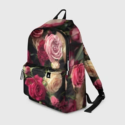 Рюкзак Нежные кустовые розы, цвет: 3D-принт