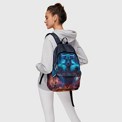 Рюкзак Накаченный бык, цвет: 3D-принт — фото 2