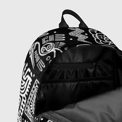 Рюкзак Знаки племени Майя, цвет: 3D-принт — фото 2