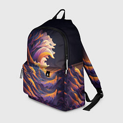 Рюкзак Красочная волна, цвет: 3D-принт
