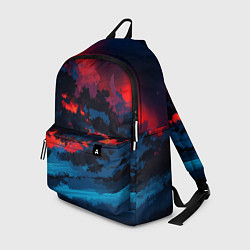 Рюкзак Абстрактное небо на закате, цвет: 3D-принт