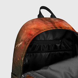 Рюкзак Абстрактный красный туман и краски, цвет: 3D-принт — фото 2