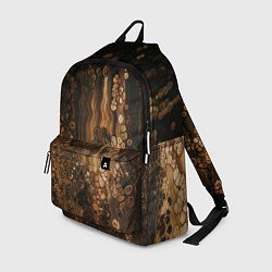 Рюкзак Тёмные камни и тёмные краски в воде, цвет: 3D-принт