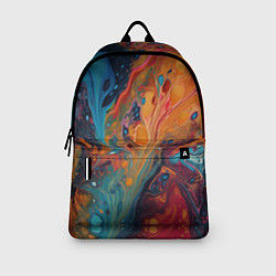 Рюкзак Яркие абстрактные разводы краски, цвет: 3D-принт — фото 2