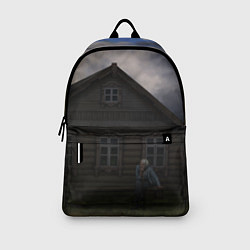 Рюкзак Старуха у избы, цвет: 3D-принт — фото 2