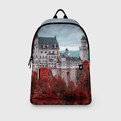Рюкзак Замок в горах и красный лес, цвет: 3D-принт — фото 2