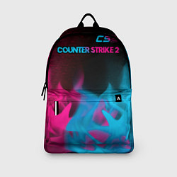 Рюкзак Counter Strike 2 - neon gradient: символ сверху, цвет: 3D-принт — фото 2