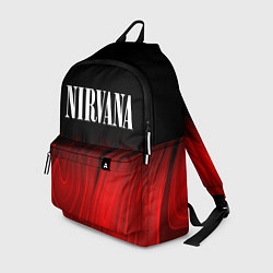 Рюкзак Nirvana red plasma, цвет: 3D-принт