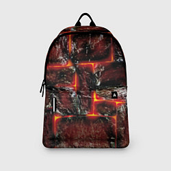 Рюкзак Камни в пылающей лаве, цвет: 3D-принт — фото 2