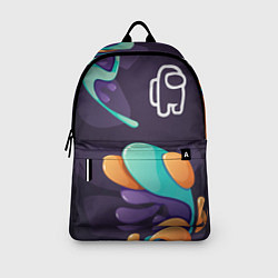 Рюкзак Among Us graffity splash, цвет: 3D-принт — фото 2