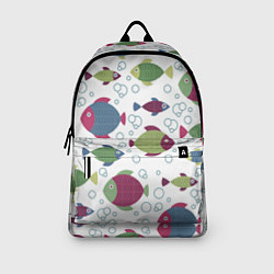 Рюкзак Милые рыбки, цвет: 3D-принт — фото 2