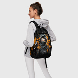 Рюкзак Девушка в капюшоне - anime style, цвет: 3D-принт — фото 2