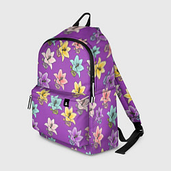 Рюкзак Разноцветные лилии цветы, цвет: 3D-принт
