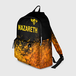 Рюкзак Nazareth - gold gradient: символ сверху, цвет: 3D-принт