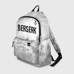 Рюкзак Berserk glitch на светлом фоне: символ сверху, цвет: 3D-принт