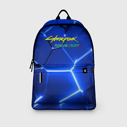 Рюкзак Киберпанк призрачная свобода синий неон, цвет: 3D-принт — фото 2