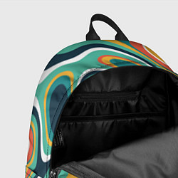 Рюкзак Разлитая краска разводами, цвет: 3D-принт — фото 2