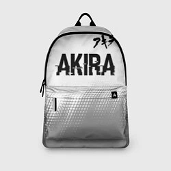 Рюкзак Akira glitch на светлом фоне: символ сверху, цвет: 3D-принт — фото 2