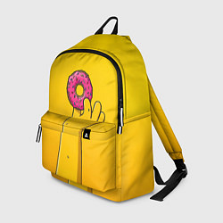 Рюкзак Гомер и пончик, цвет: 3D-принт