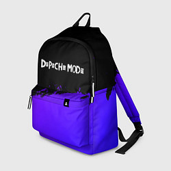 Рюкзак Depeche Mode purple grunge, цвет: 3D-принт