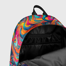 Рюкзак Разноцветные мазки красок, цвет: 3D-принт — фото 2