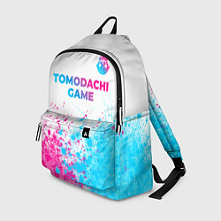 Рюкзак Tomodachi Game neon gradient style: символ сверху