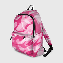 Рюкзак Камуфляж в розовом, цвет: 3D-принт