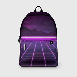 Рюкзак Неоновые звёздные горы, цвет: 3D-принт — фото 2