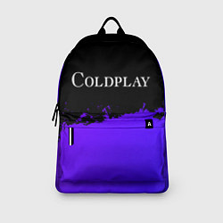 Рюкзак Coldplay purple grunge, цвет: 3D-принт — фото 2